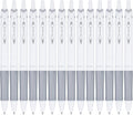 Pilot Acroball PureWhite Advanced Ink Refillable & Retractable Ball Point Pens by PilotCorporationofAmerica