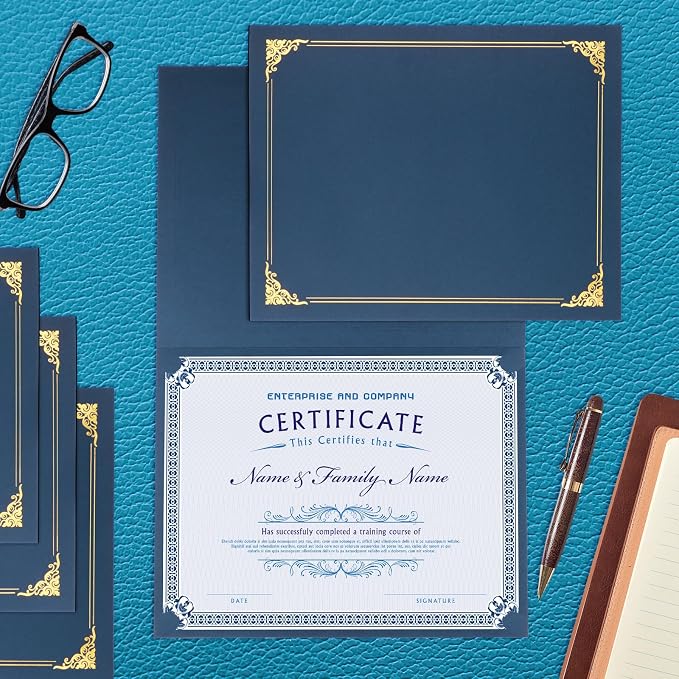 25 Packs Certificate Holders, Diploma Holders, Certificate Folders - Image 7