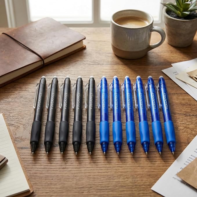 Volcanics Retractable Clicker Erasable Gel Pens - Image 8