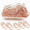 120 PCS Gold Heart Shaped Paper Clips 0.78inch Small Paper Clips Cute Mini by HCwelli
