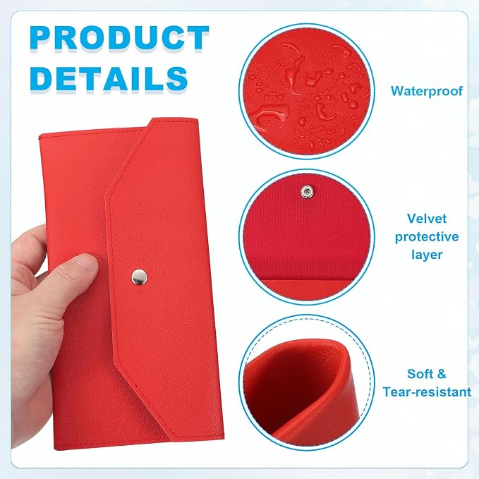 PATIKIL Cash Envelope Wallet, Budget Cash Holder Reusable Money Bag Pouch - Image 3