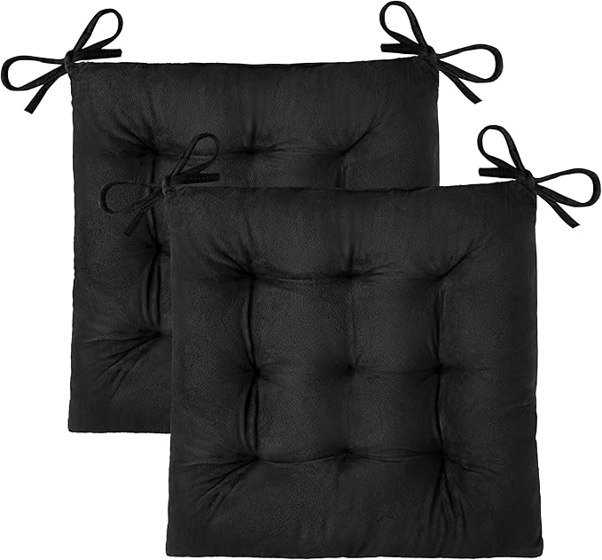 OVOV 2 Pack Chair Cushions for Dining Chairs Soft Seat Cushions for Kitchen by OVOV