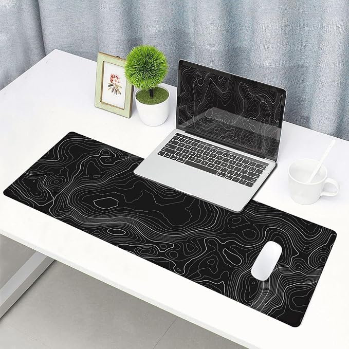 Gaming Mouse Pad, Large Topographic Mouse Pads - Image 6