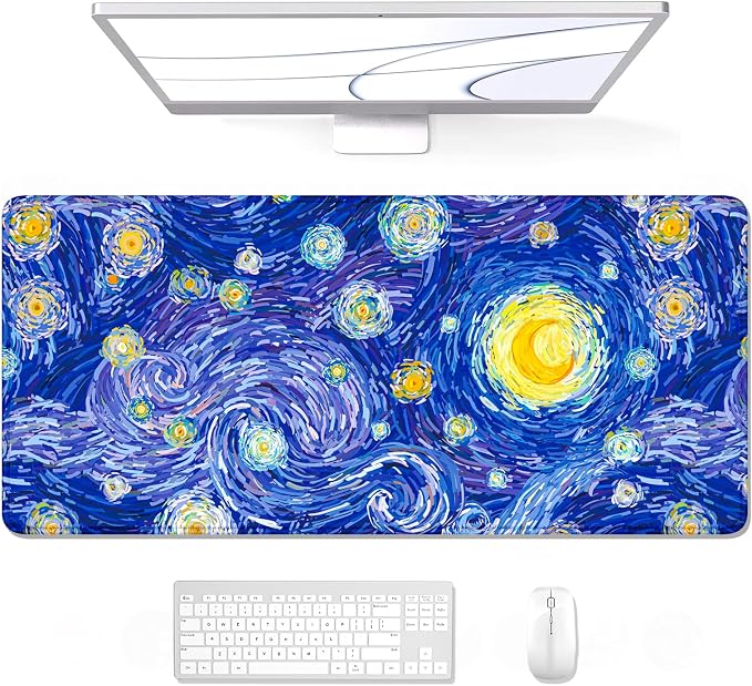 Auhoahsil Desk Mouse Pad, Large Gaming Mousepad, XXL Desk Pad, Extended Long by Auhoahsil