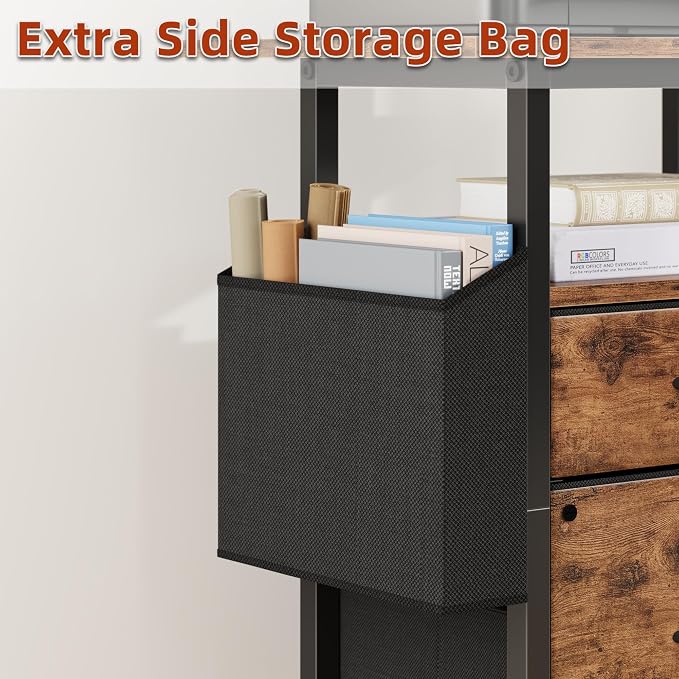 GYIIYUO 2 Drawer File Cabinet - Image 5