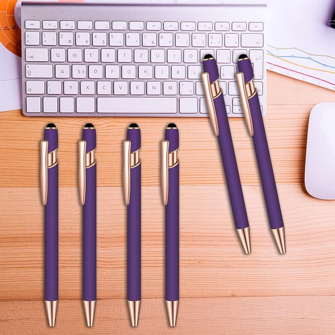 6 Pcs Blue Ink Ballpoint Pen - Image 6