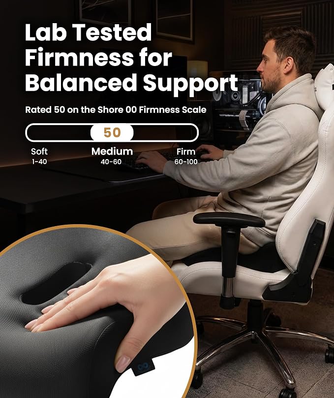 Everlasting Comfort Doctor Recommended Memory Foam Seat Cushion - Image 6