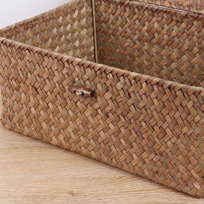 FEIALNDUO Wicker Shelf Baskets - Image 5