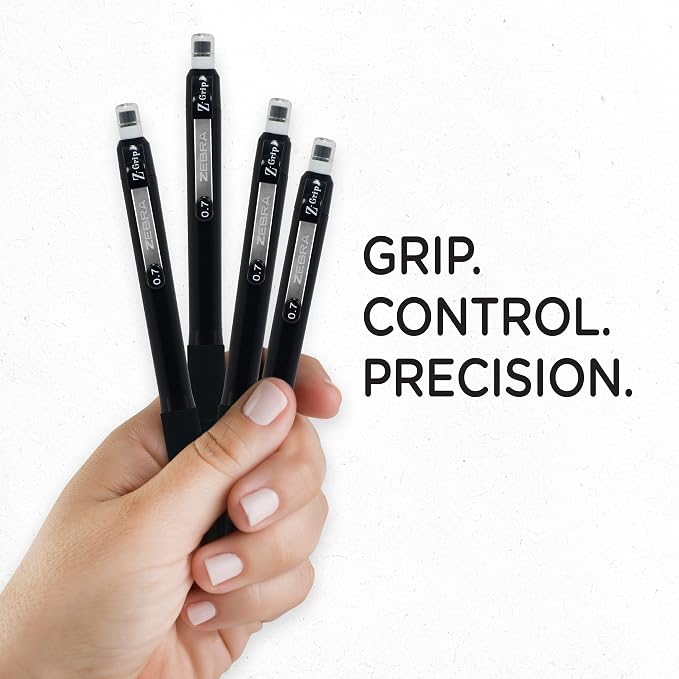 Zebra Pen, Z-Grip Mechanical Pencil, Comfort Grip, 0.7mm Lead, #2 HB, Pre-Loaded - Image 2