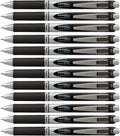 Pentel EnerGel RTX Retractable Liquid Gel Pen, Medium Line, Metal Tip, Box of 12 by PentelofAmerica