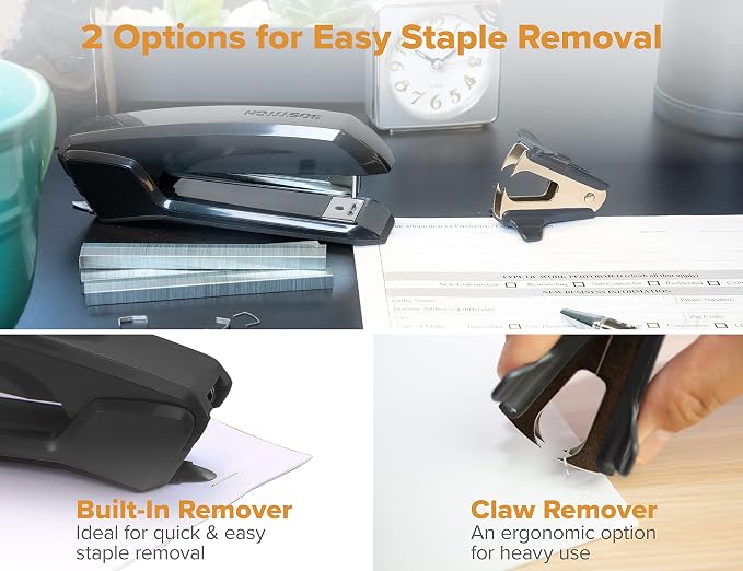 Bostitch Office Ascend 3 in 1 Stapler Value Pack, 20 Sheet Capacity, Includes - Image 2