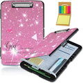 Clipboard with Storage, Pen Holder, Heavy Duty Clipboard Storage Box with Clips by WZCJDHMJ