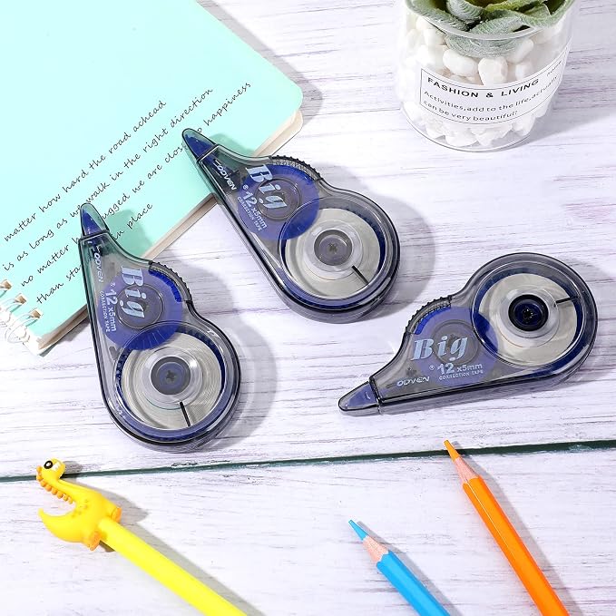 Chivao 100 Pack White Correction Tape, Classroom Correction Tape Wipe Out Easy - Image 6