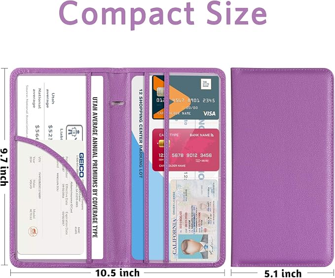 CoBak Car Registration and Insurance Holder - Image 5