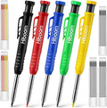 Hiboom 5 Pcs Mechanical Carpenter Pencil, Scribe Making Tools by HiboomDecoratingAsseccories
