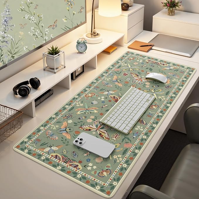 iCasso Green Large Mouse Pad, Desk Matt - Image 6
