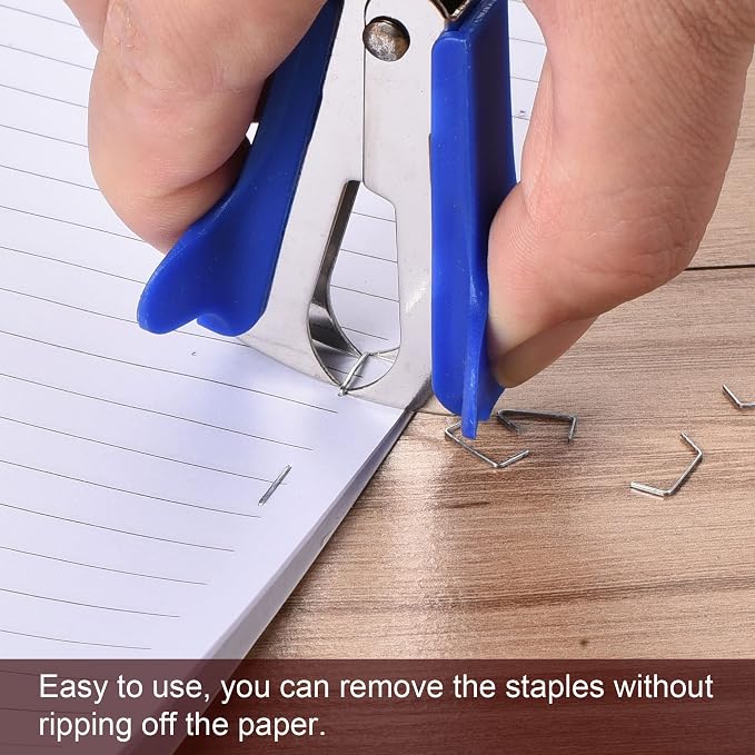 MECCANIXITY Staple Remover Tools, Staplers Puller Steel Jaw - Image 5