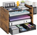 Simple Trending 5-Tier Wood Desk Organizer, Desk Organizers and Accessories by SimpleTrending