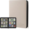 9 Pockets Card Binder, Premium Zip Trading Card Binder, 540 Double Sided Pocket by CARDBINDER
