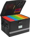 EXLIFBAG File Organizer, Fireproof File Box by EXLIFBAG