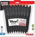 Pentel Wow! Retractable Ballpoint Pen, Bold Line by PentelofAmerica