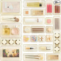 Vtopmart 25 PCS Clear Plastic Drawer Organizers Set, 4-Size Versatile Bathroom by Vtopmart