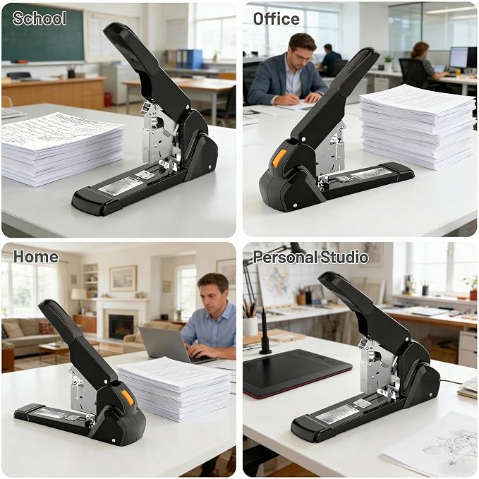 AFMAT Heavy Duty Stapler, 210 Sheet Staplers - Image 8