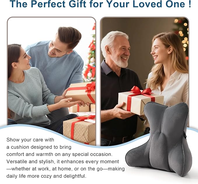 Lumbar Support Pillow for Office Chair, Recliner & Car Seat, Ergonomic Back - Image 7