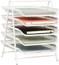 Mind Reader 5-Tier Paper Tray Organizer, Metal Mesh by MindReader