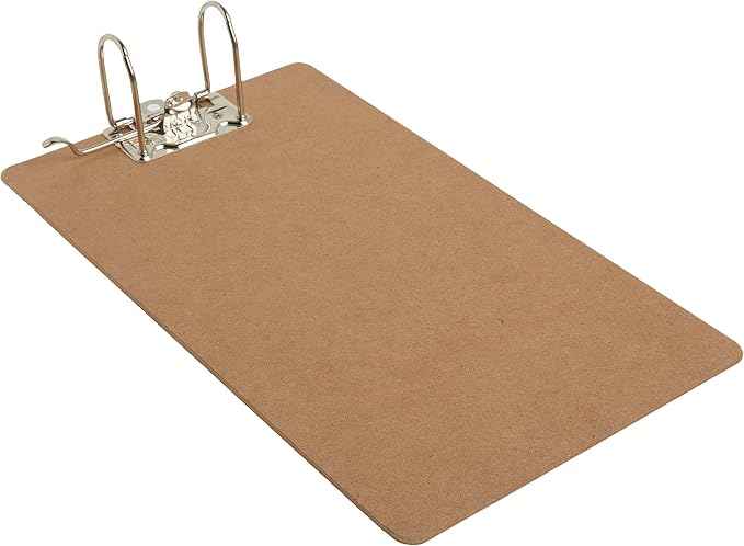 Officemate Recycled Wood Clipboards, Arch Lever Clip, 1 Pack Clipboard - Image 2