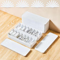 Tatuo 4 Pcs Cord Organizer for Drawer Desktop, Cable Organizer Box by Tatuo