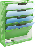 EASEPRES 6 Tier Mesh Hanging Wall File Organizer, Desk Vertical Mail Paper by EASEPRES