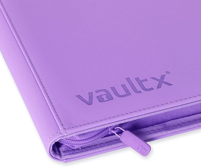 Vault X 9 Pocket Zip Binder, 360 Cards, Exo-Tec Material, 20 Side-Loading Pages - Image 8