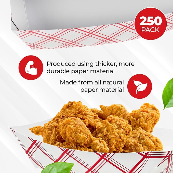 Paper Food Trays Boats | 2 Lb. - Image 3