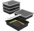Storex Letter Size Flat Storage Tray – Organizer Bin by Storex