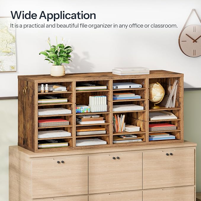 HOOBRO Literature Organizers, 24 Compartments Office Mailbox - Image 4