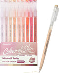 9 Colored Gel Pens Set, 0.6mm Fine Point by HysmmxHer