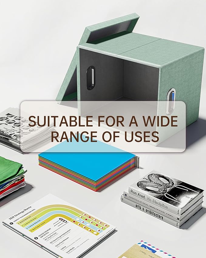 Oterri File Organizer, File Box, File Cabinet - Image 5
