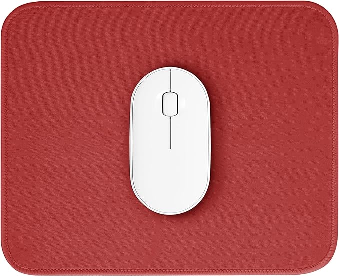 Orange Mouse Pad, 10.2 x 8.2 Inch, 3mm Thick, Ultra-Smooth by ZYAOTWQZ