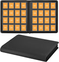 16 Pocket Toploader Binder, Holds 640 Top Loaders, Top Loader Binder by MOSLA