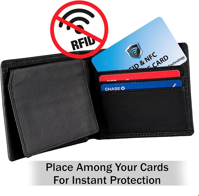 SaiTech IT 10 Pack RFID Blocking Cards Protect Your Entire Wallet, and Cards - Image 6