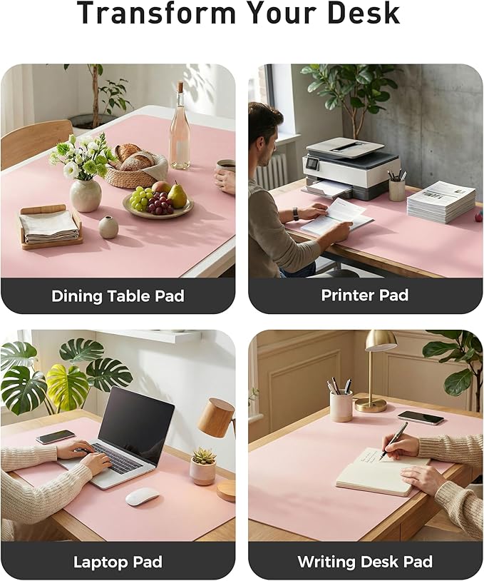 Aothia Faux Leather Desk Mat - Image 6