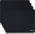 Senetem 4-Pack Mouse Pad, Ultra-Smooth Gaming Mousepad, Non-Slip Rubber Base by Senetem