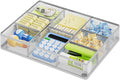Marbrasse Desk Drawer Organizer, Metal Mesh Drawer Organizer Tray by Marbrasse