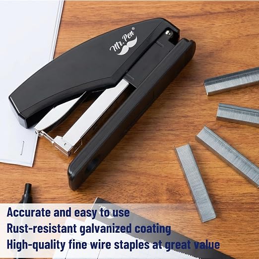 Mr. Pen- Heavy Duty Staples Office Supply, 1/4 inch Length, Office Staple - Image 4