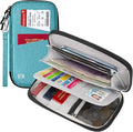 BKNOOU Family Passport Holder RFID Blocking Travel Document Organizer | Large by BKNOOU