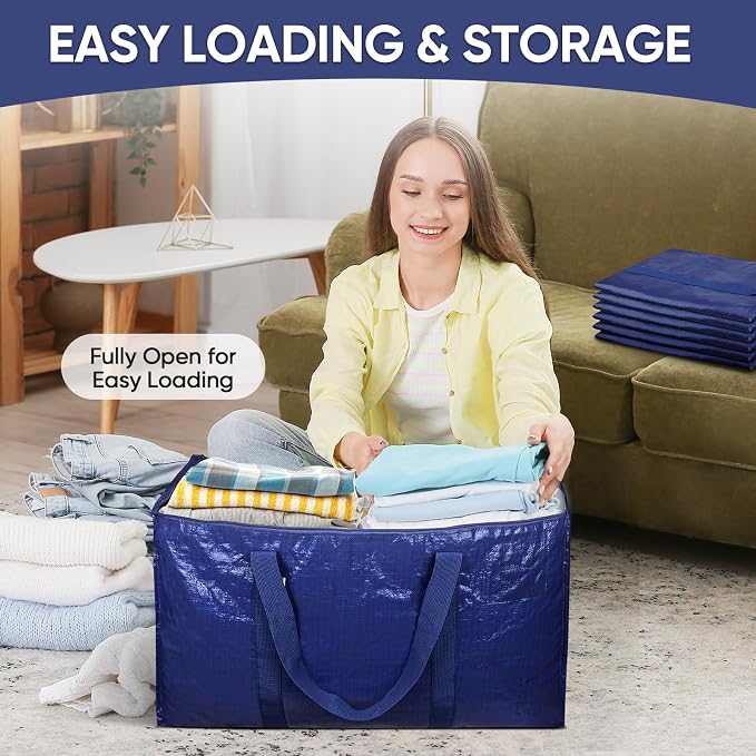 TICONN 2 Pack Extra Large Moving Bags Heavy Duty - Image 7