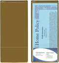 toreSMART - Gold Plastic Policy Holders - 25 Pack - INS30-GOLD-25 by StoreSMART