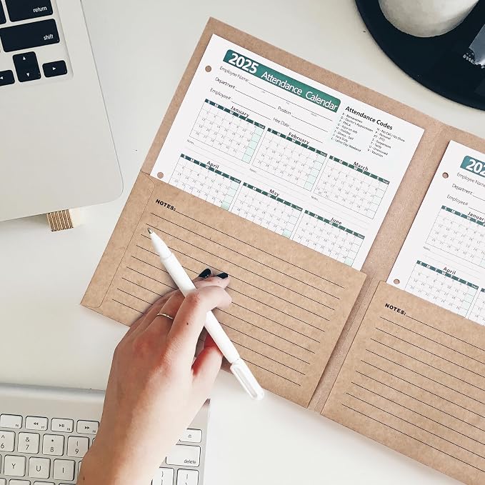Two-Pocket Classification & Organization Folders | Heavy-Duty Kraft Paper - Image 5