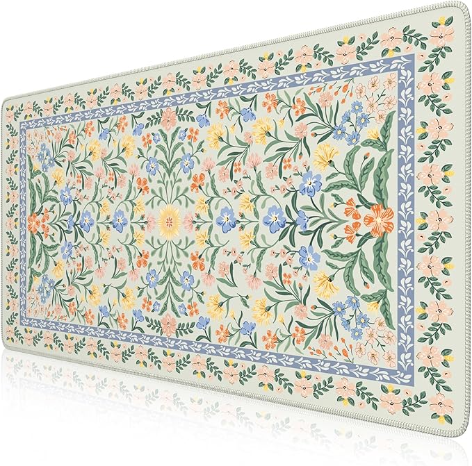 iCasso Desk Matt for Desktop, Desk Pad Mat, XXL Large Mouse Pad, Anti-Slip Big by iCasso